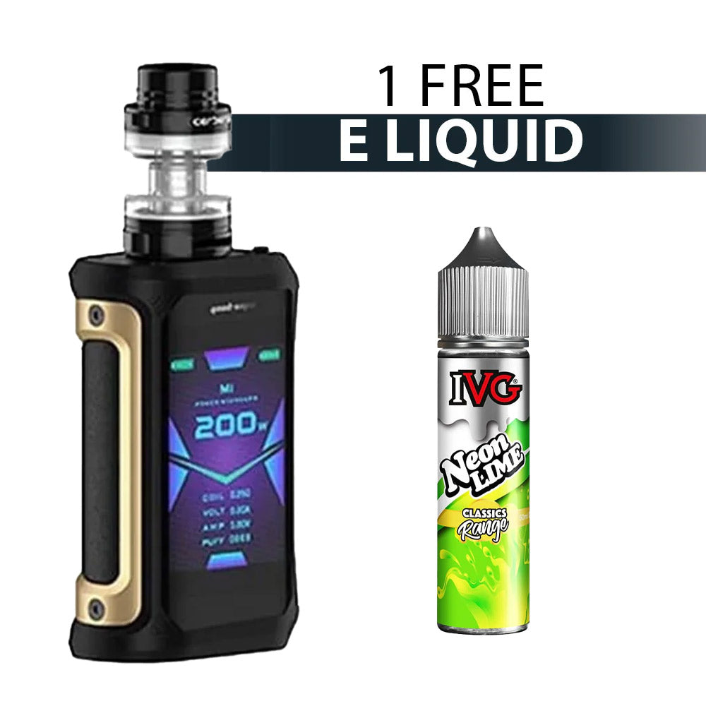 elfbar nachfüll pod läuft aus Battery Size:18650 Geek Vape Aegis X 200W Starter Kit (Zeus Sub-Ohm Tank)