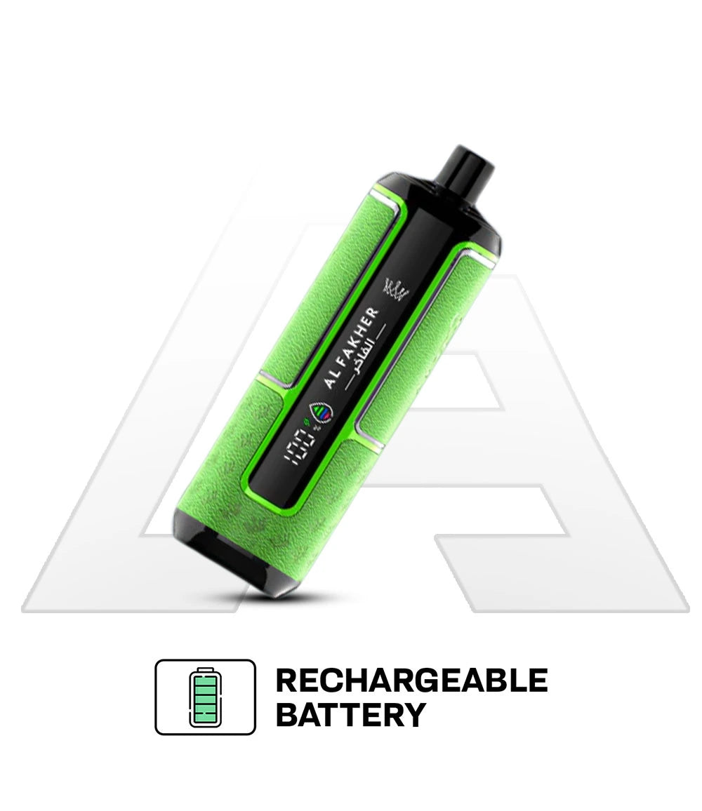 Al Fakher Crown Bar Hypermax 15K Disposable Vape Kit product images battery