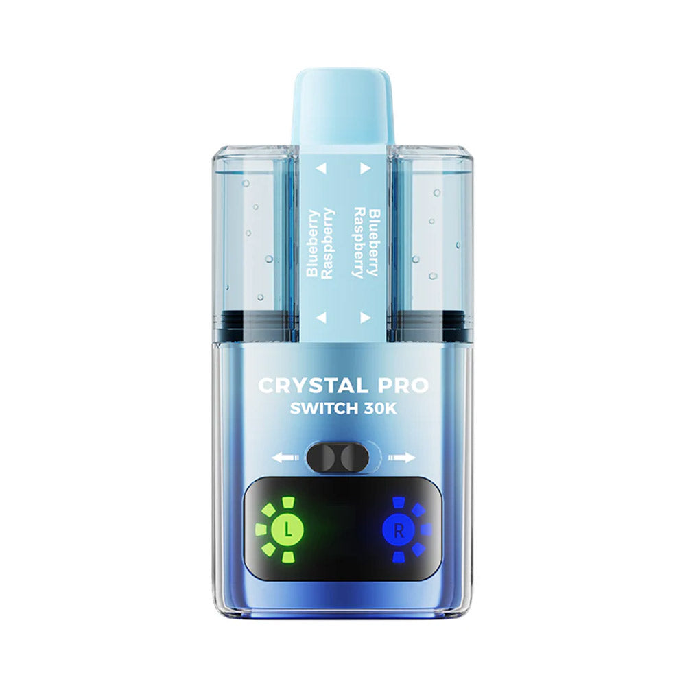 Crystal Pro Switch 30K Puff Disposable Vape - Blueberry Raspberry / Blueberry Raspberry