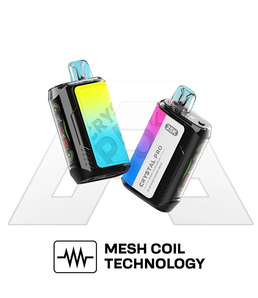 Crystal Pro Boost Plus 25k Disposable Vape product images mesh