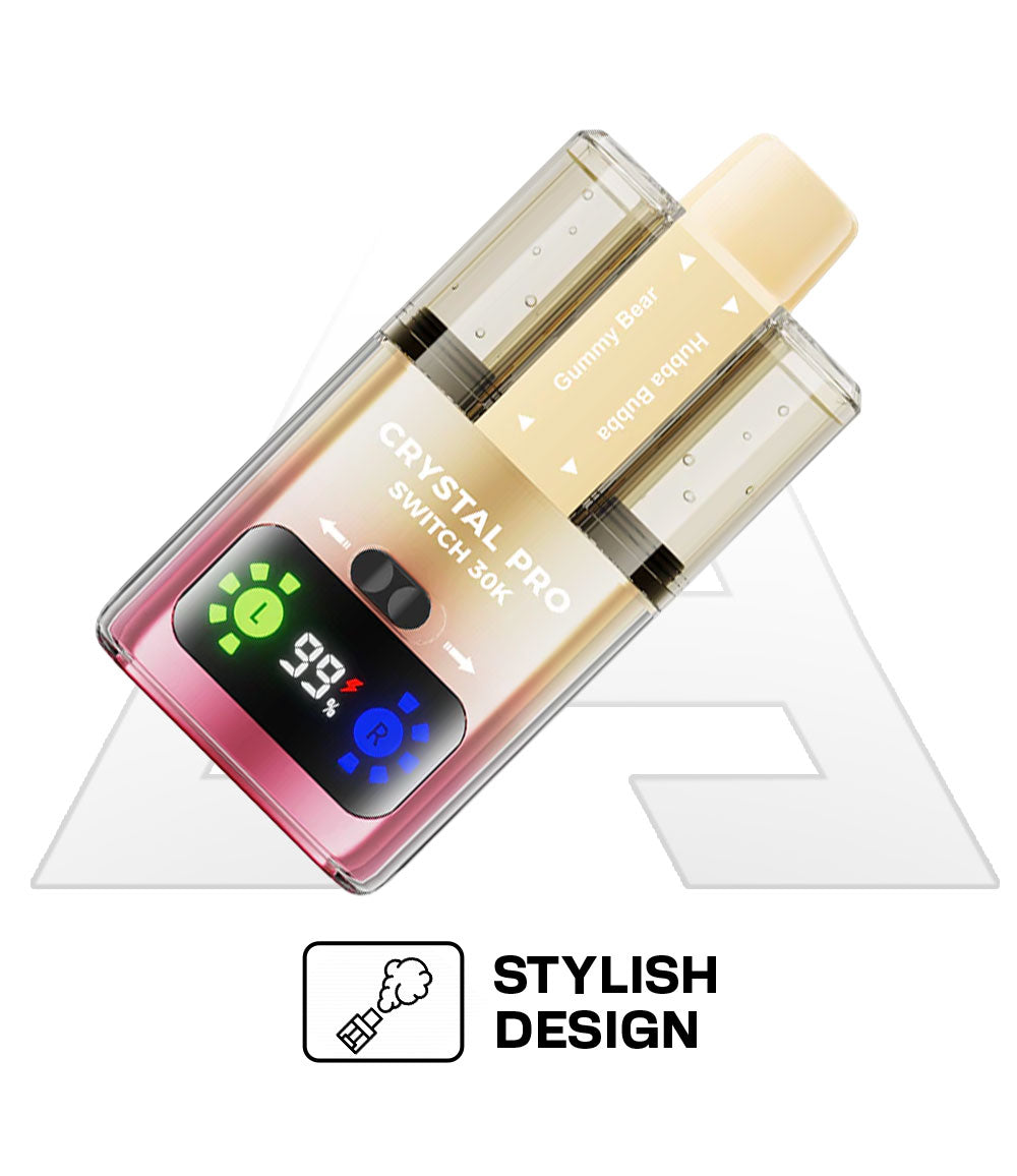Crystal Pro Switch 30K Puff Disposable Vape style