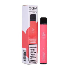 Strawberry Ice Cream Elf Bar Disposable vape