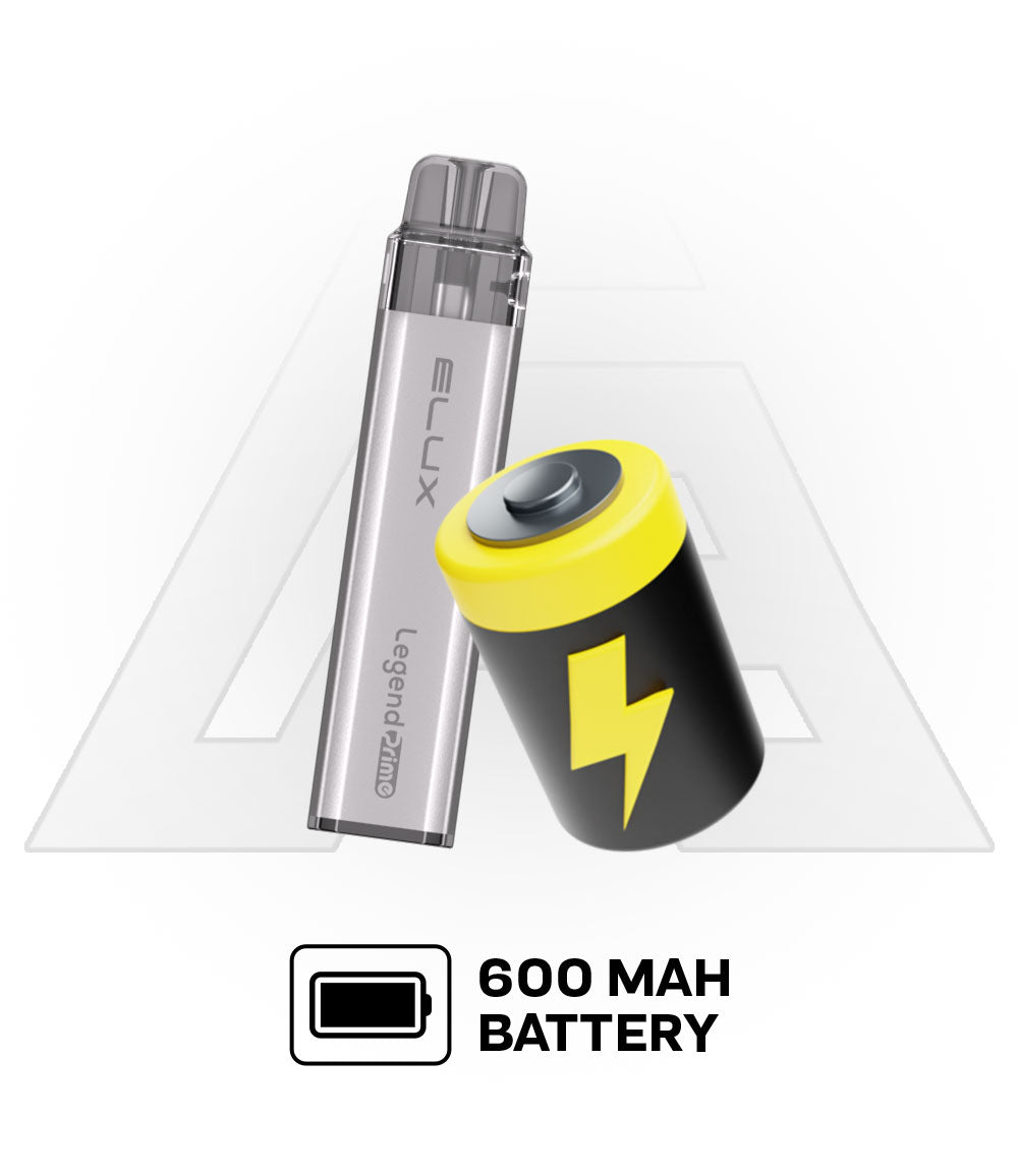 Elux Legend Prime 5000 Refillable Starter Kit product images BATTERY