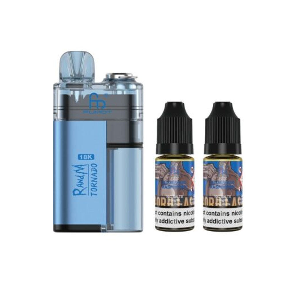 RandM Tornado 18000 Disposable Kit - Blue Sour Raspberry