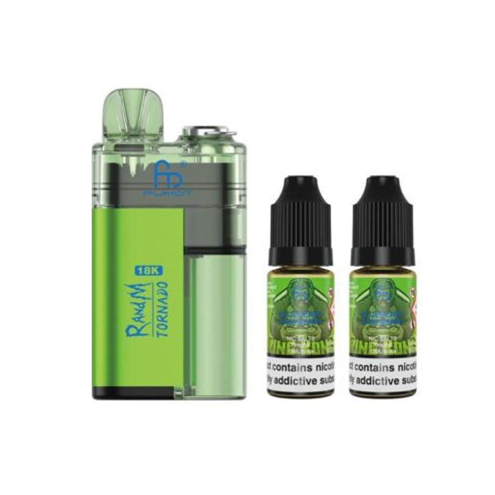 RandM Tornado 18000 Disposable Kit - Blueberry Raspberry