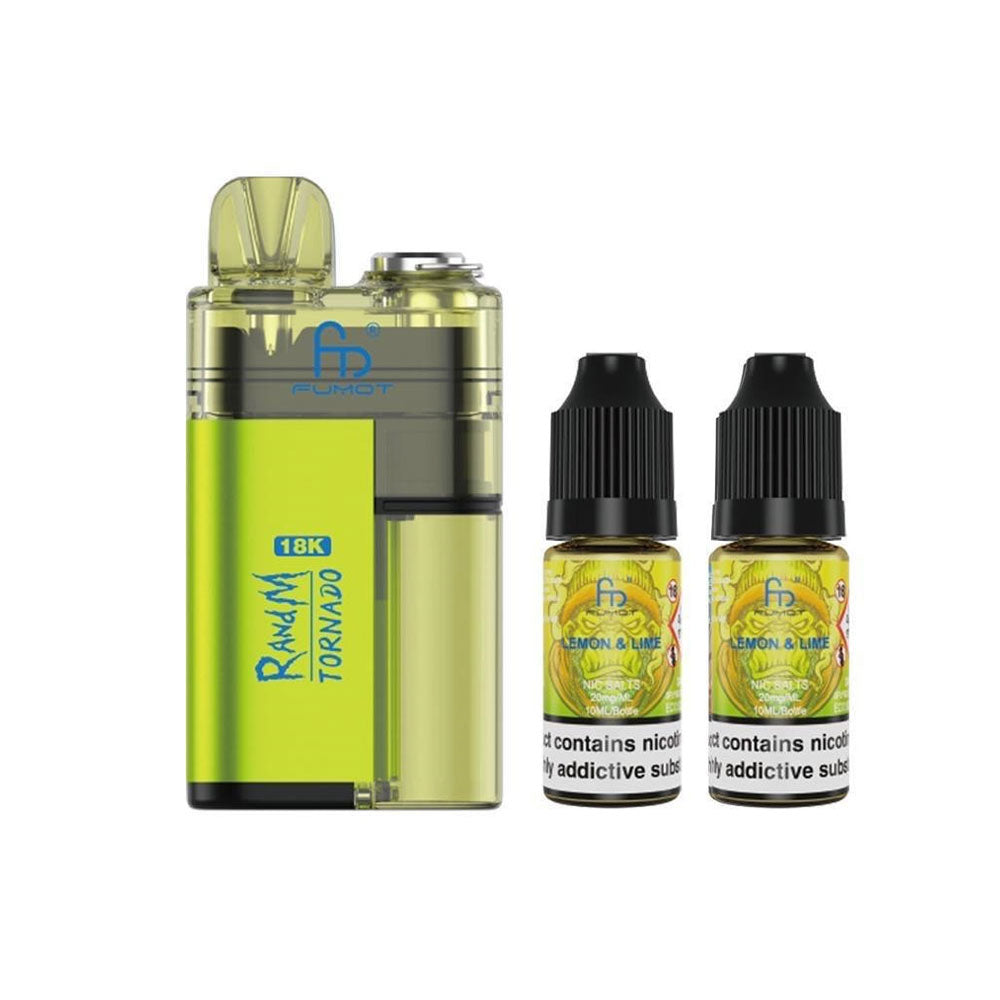 RandM Tornado 18000 Disposable Kit -Lemon Lime