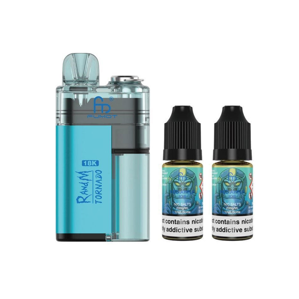 RandM Tornado 18000 Disposable Kit Red Apple Ice