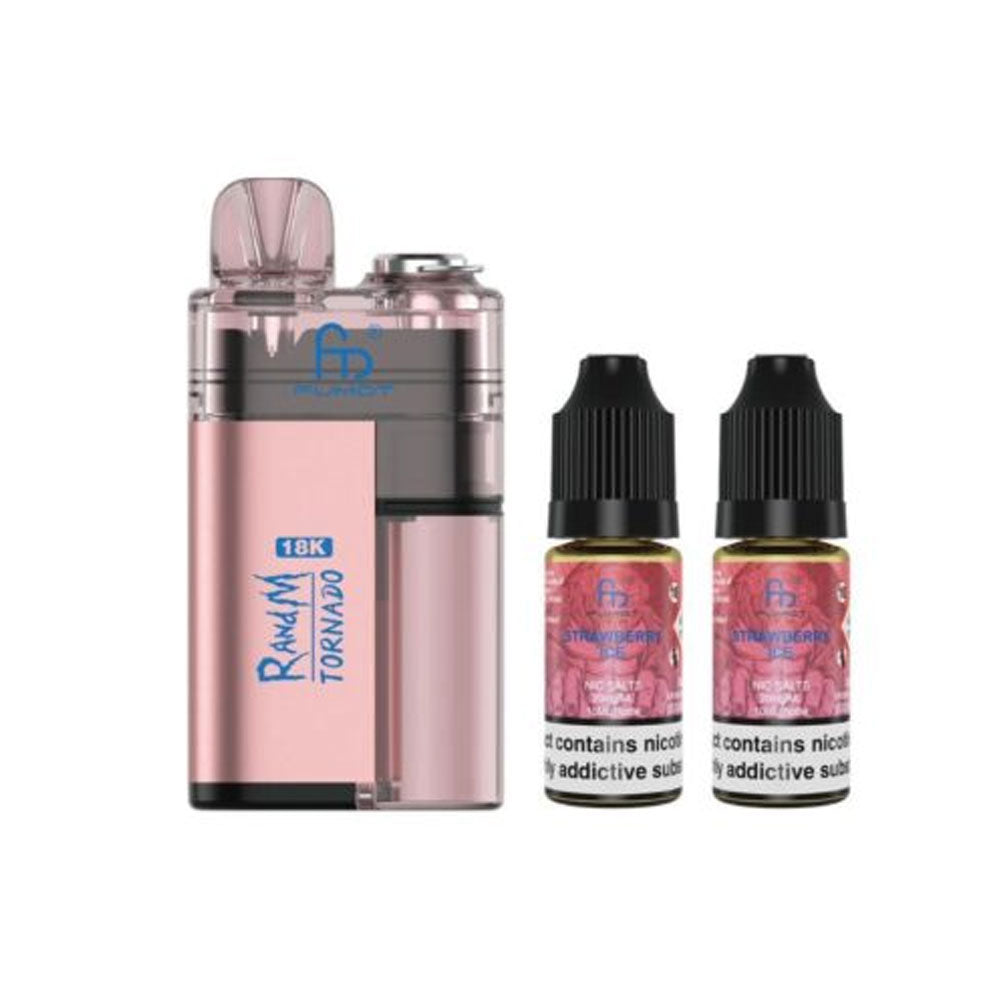 RandM Tornado 18000 Disposable Kit - Strawberry Ice