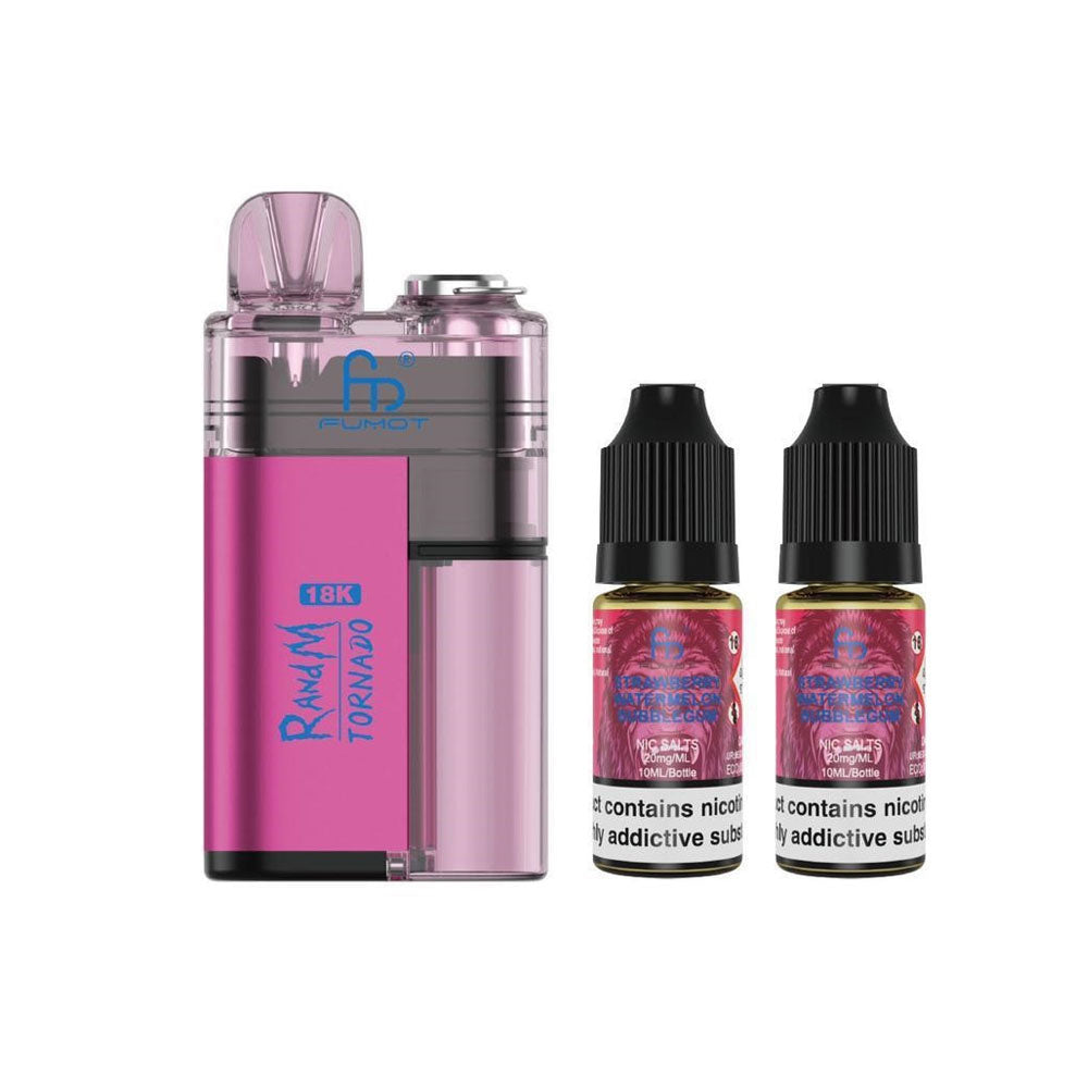 RandM Tornado 18000 Disposable Kit - Strawberry Watermlon Bubblegum