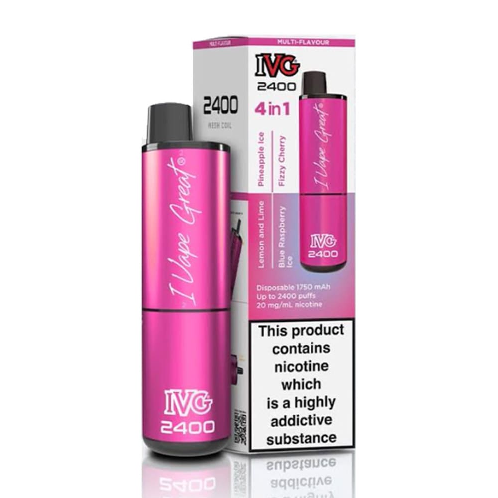 IVG 4 in 1 2400 Disposable Vape