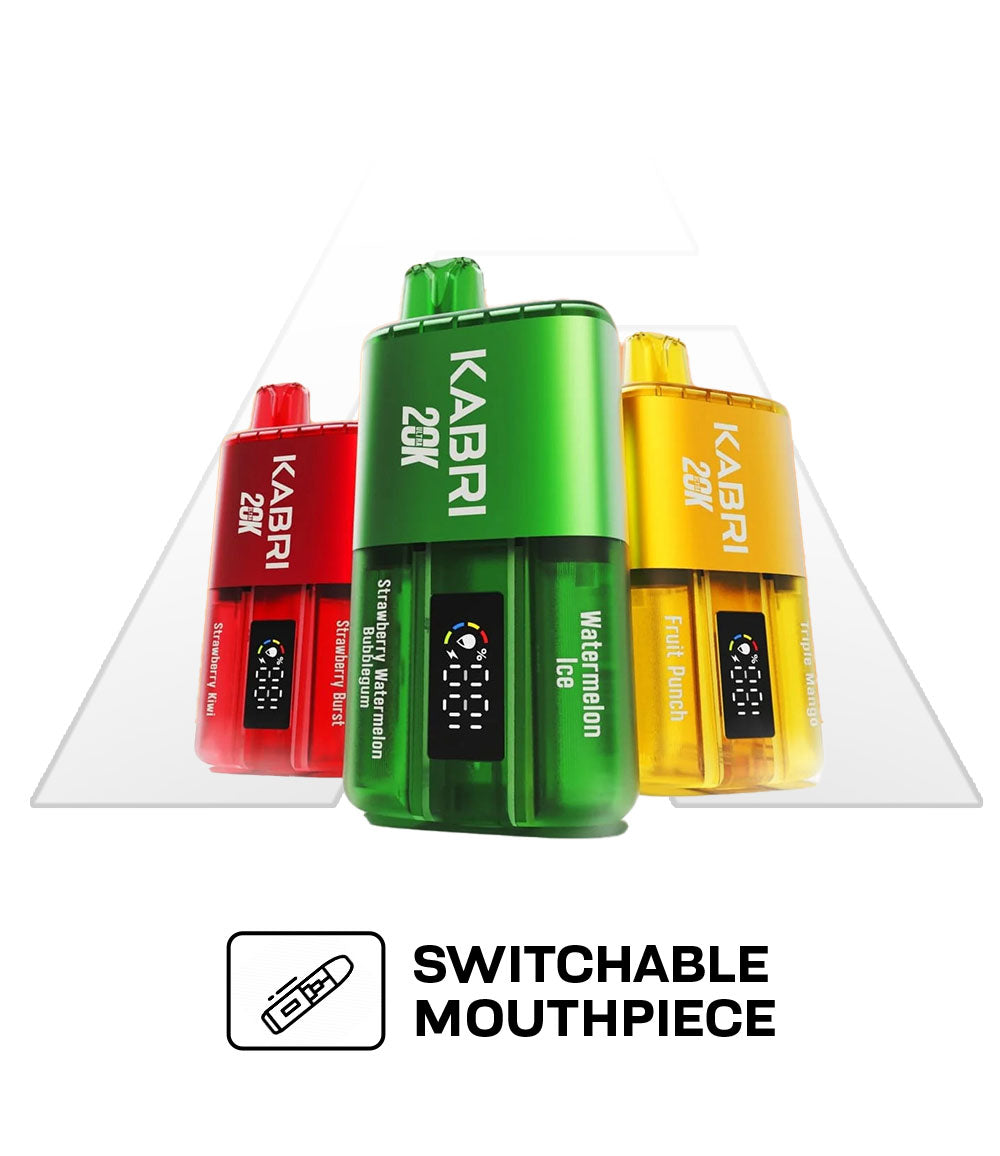Kabri Ultra 20K Disposable Vape product images switchable