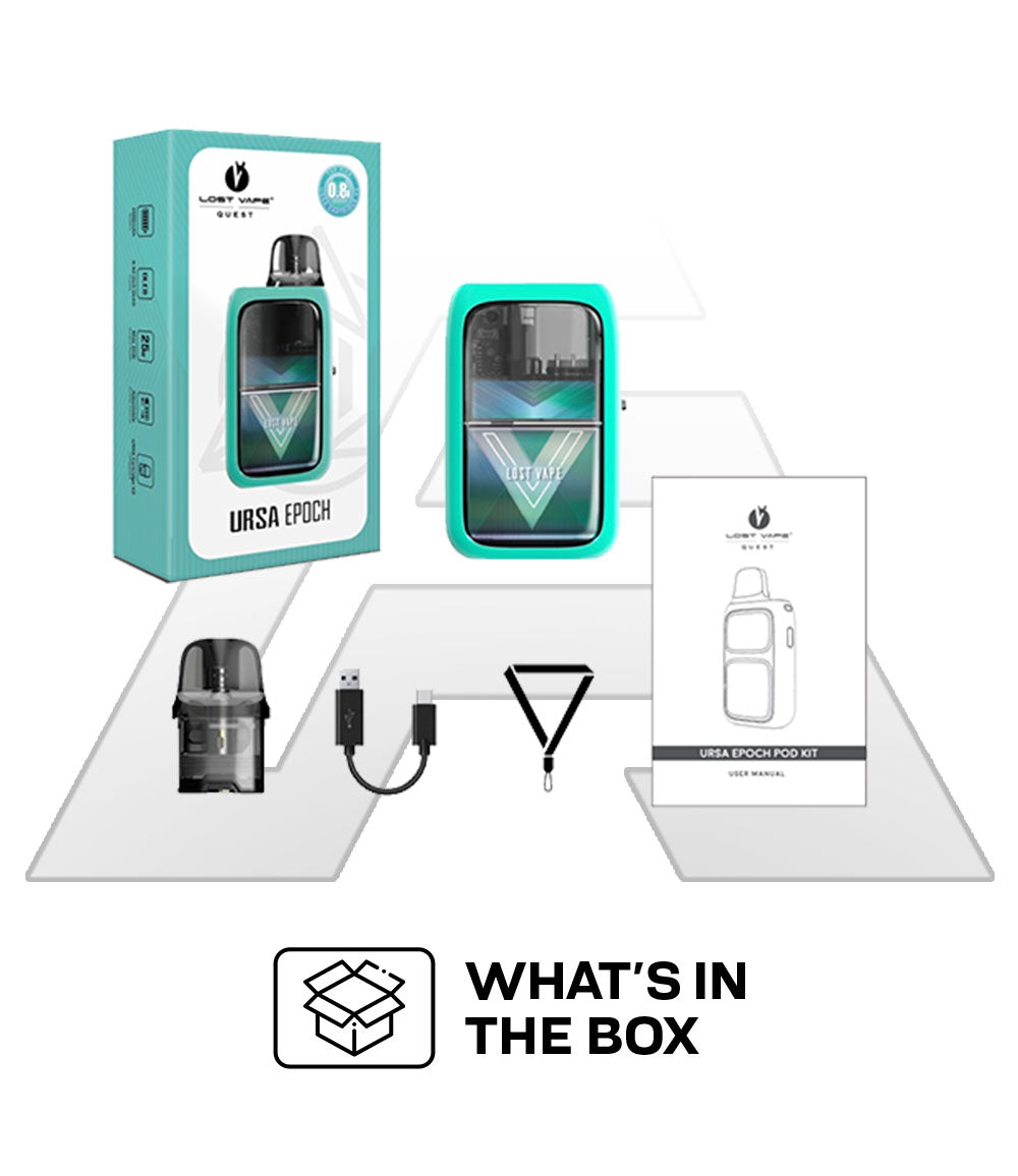 Lost Vape URSA Epoch Pod Kit  product images box