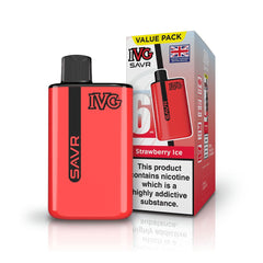 IVG SAVR 3000 Puffs Vape Kit - Strawberry Ice