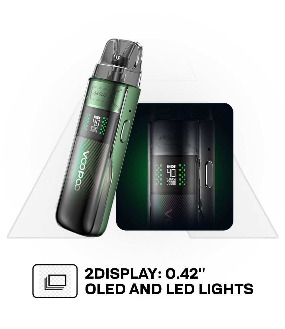 Voopoo Argus E40 Pod Kit product images led_f1f64c91 736d 49b1 80ad 77ac113b8934