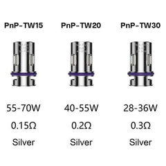 Voopoo PNP TW Replacement Coils (Pack of 5)
