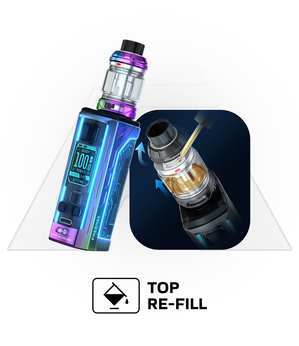 maxus 2 200w kit product images refill